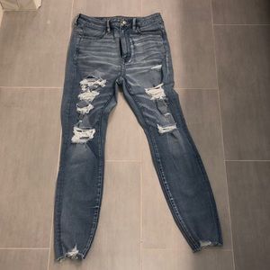 American eagle high waisted jeans